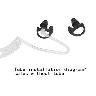 1 Pereche Dopuri de Urechi moi din Silicon de Înlocuire pentru Căști Earbud pentru Stație Radio Portabilă Walkie Talkie Earpiece Heaset