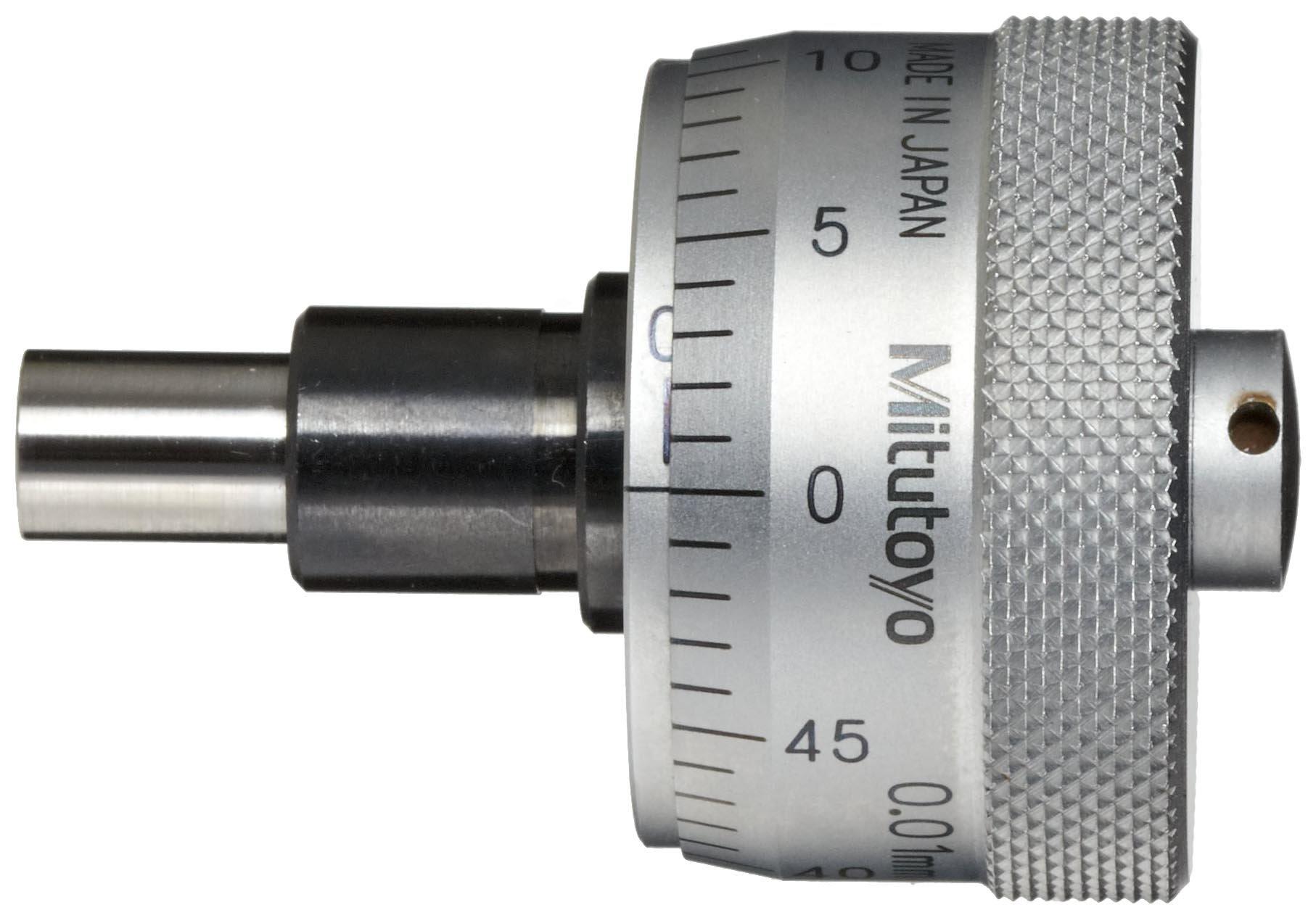 

Mitutoyo Micrometer Head Standard Type Straight Stem Flat Tip MHC1-6.5G