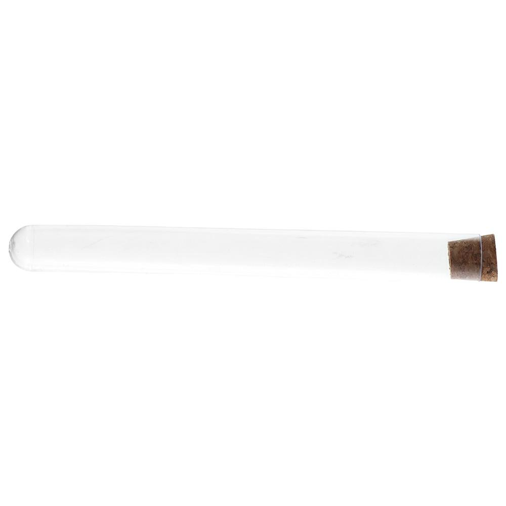 10pcs 16x150mm Test Tube Plastic Burette School Supplies Science Tubes  Candy Storage