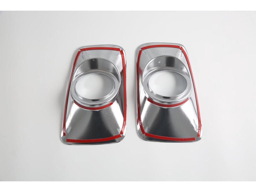 Nebelscheinwerferabdeckung für 2019-2025 Suzuki Jimny: Dekorativer Aufkleber für die Augenbraue des Frontrahmens