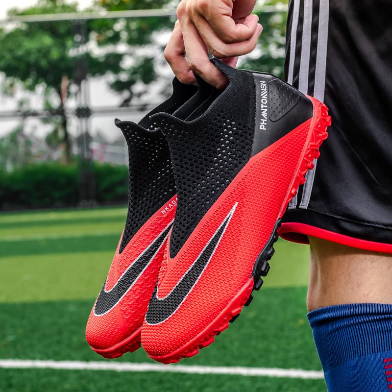 New Football Boots for Men High-quality Soccer Footwear Soccer Cleats Professional Turf Exercise Shoes Ultralight Futsal Match Non-Slip