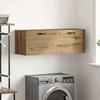 Wall Cabinet 100 X 36.5 X 35 Cm Engineered Wood Artisan Oak