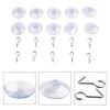 Suction Hooks Plastic Glass Suction Cups Bathroom Kitchen Towel Large