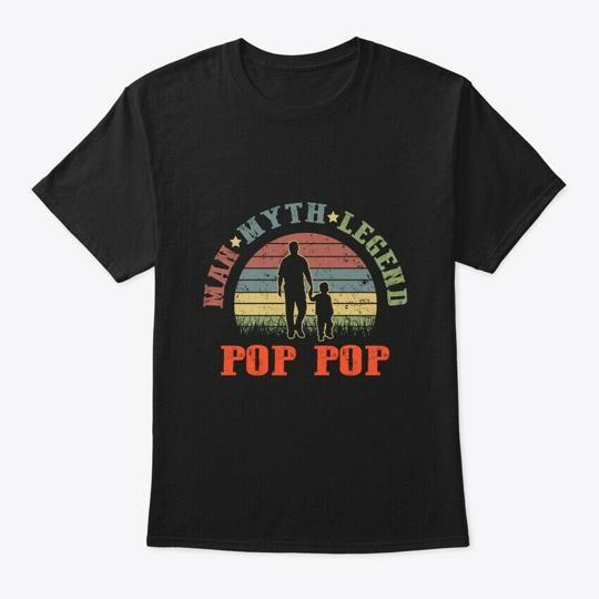 Pop Man Myth Legend T-Shirt Made in the USA Size S to 5XL M