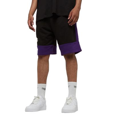 NBA Colour Block Short Lakers, Mens Black Shorts