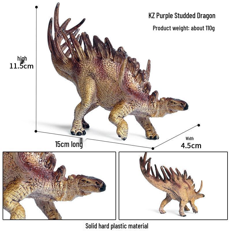 Jurassic Dinosaur Simulation Model: Stegosaurus, Mosasaurus, Pterodactyl, Triceratops, T. Rex, Allosaurus.