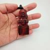 Handheld Mascot Ornaments Wooden Car  Key Ring Creative Lucky Key Chain  Pendant