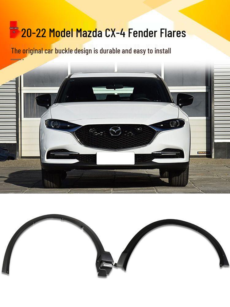 Mazda CX-4 (2016-2022) Wheel Arch Fender Anti-Scratch Trim Panel Set
