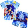 Cartoon, Cartoon Digital Printing, Children'S Short-Sleeved Loungewear Set 91143