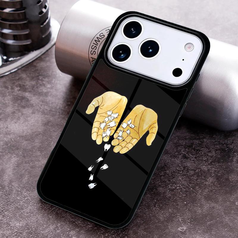 

Cute Dentist Tooth Dental Hygienist Phone Case For iPhone 17 16 15 14 13 12 11 Pro Max Plus 17Air Soft Silicone Cover iPhone 16