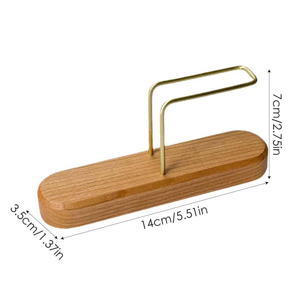 Coffee Filter Holder Non-Slip Organizer Container Coffee Filter Paper Organizer Rack For Desktop Cafe Bar Kitchen Businesses