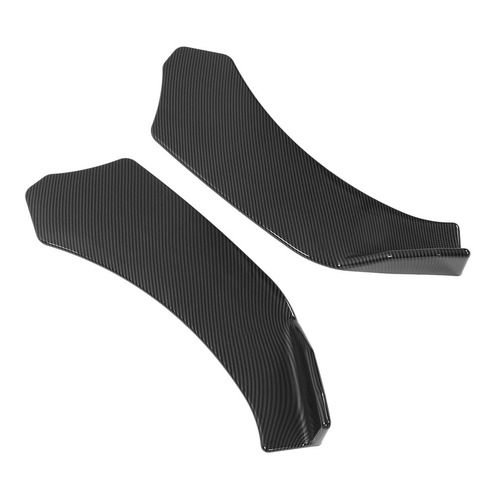 Front Bumper Lip Spoiler 4 Parts Form   Modification Aggressive Decoration