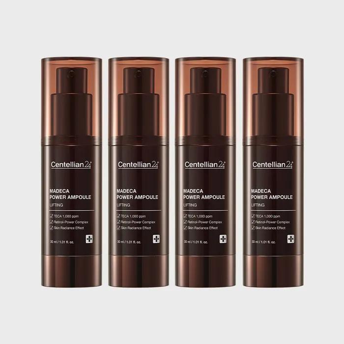Centellian24 Madeca Power Ampoule Lifting 30ml 4ea Skin Elasticity Light Care Glow Whitening Wrinkle Improvement Functional Lifting TECA