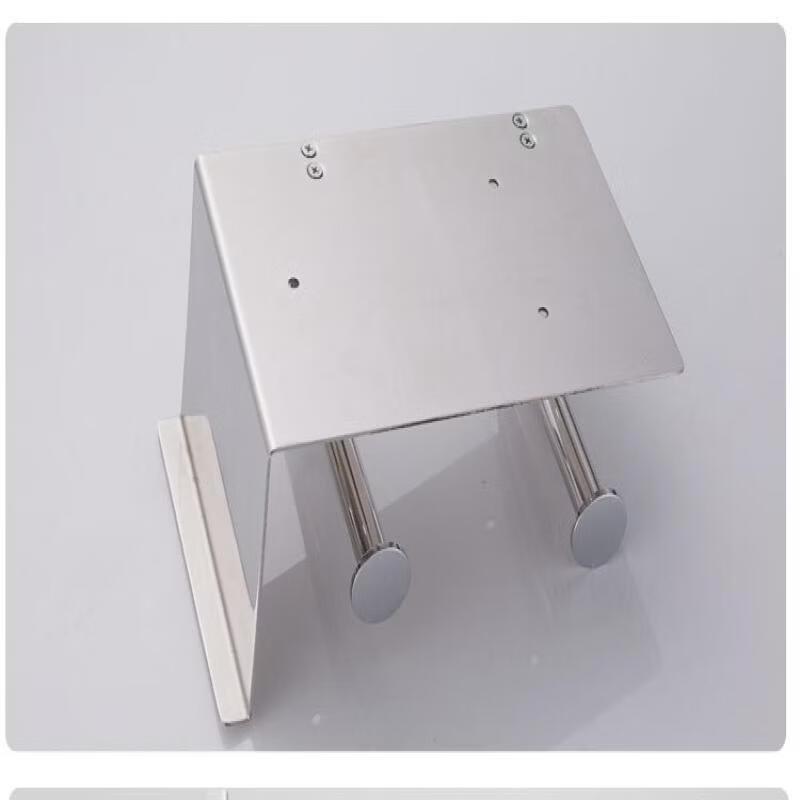 cmaos Stainless Steel Suction Cup Toilet Paper Holder