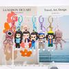 Cartoon Game New Stranger Eleven Demogorgon Dustin Barb Steve Robin Pvc Cute Doll Backpack Decoration Pendant Model Toy