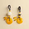 Bonne Morale Pendentif Agate Porte-clés Cristal Transparent Porte-clés Pendentif Porte-clés