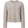 JOEONE Elegance Tweed-Style Wool-Blend Knit Cardigan