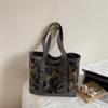 Borsa Tote Nyl Camouflage con Cerniera Moda Casual 2026 Nuovo Design Tendenza Senso di Design Borse di Nicchia Alta Capacità Borse a Spalla per Pendolari