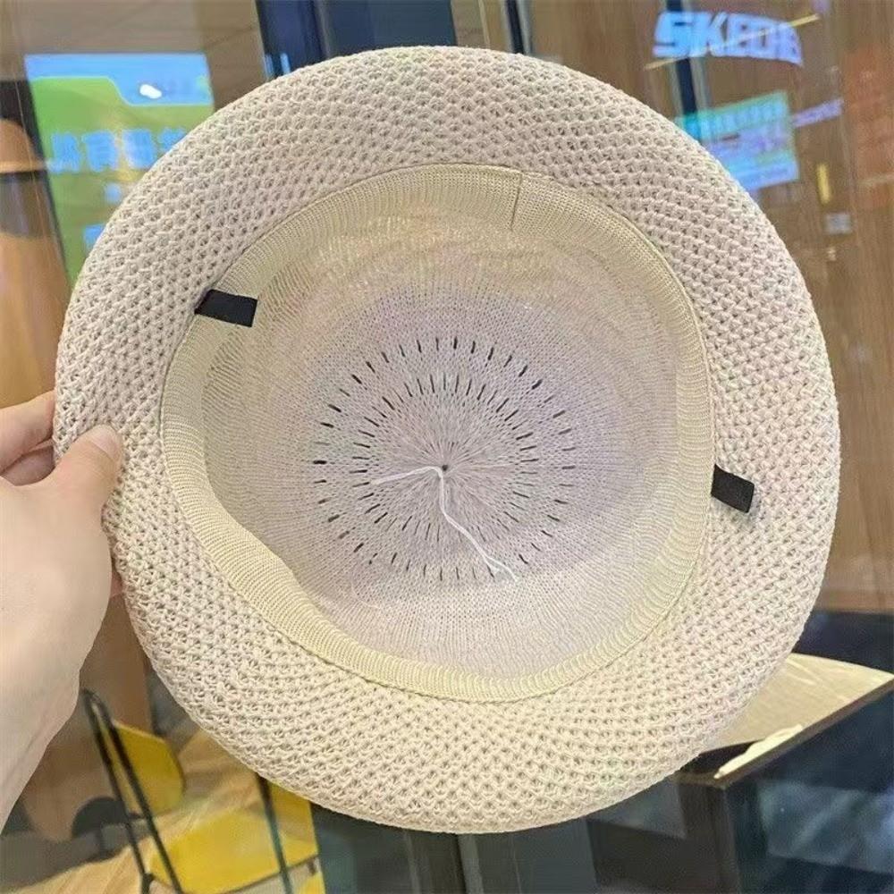 Korean Style Ladies' Top Hat Elegant Fisherman Hat Casual Bucket Hats For Women