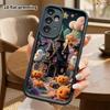 Phone Case: 2D Flat Design Suitable for Samsung Galaxy A34 A35 M05 M06 S20 S22 S21 FE Plus 5G Protective Case, Dark Castle, Christmas and Halloween, P
