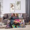 Britneys Spears  Blanket Quality Warm Soft  Bedding Throws Winter Airplane Travel Couch Chair Sofa Bed Fluffy Bedspread