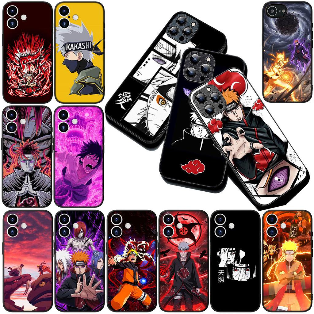 Cover for Samsung Galaxy S10 S8 S9 Plus A33 A34 A31 70 A71 A72 Note 20 9 8 S10E Phone Case Sasuke Pain Narutos Uchiha Itachi