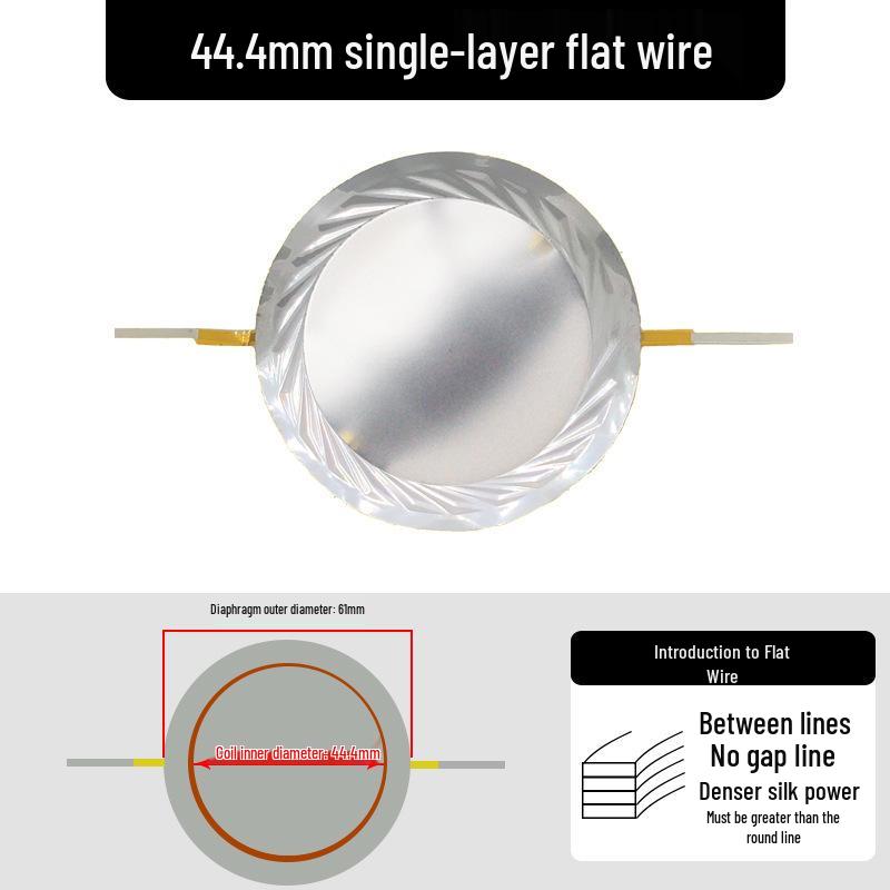 Titanium High-Frequency Flat Wire Diaphragm Tweeter Repair Kit