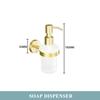 Brushed Gold 304 Stainless Steel Bathroom Set: Knurled Towel Rack, Towel Bar, Paper Holder, and Coat Hook