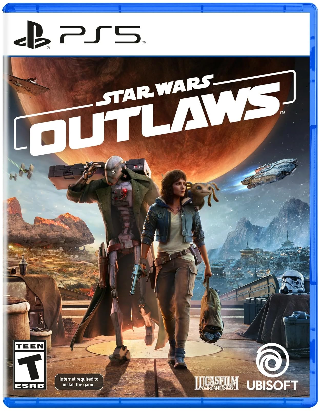 

Star Wars Outlaws Північ PS5 (Імпортована версія Америка) - синій