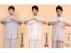 Xiaoheshan Tai Chi Cotton Linen Martial Arts Clothing for Men & Women - Spring/Autumn Collection, Perfect for Middle-aged and Elderly Training