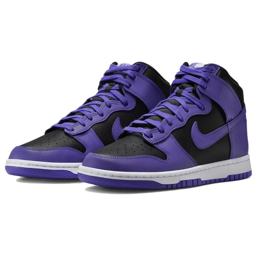 Nike Dunk High Psychic Purple Ανδρικά Αθλητικά Παπούτσια Μαύρο Λευκό DV0829-500