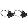 1 Paar LED-Arbeitsscheinwerfer für Motorräder, geeignet für Offroad-Motorräder, UTVs und ATVs mit M8-Befestigungsöffnung