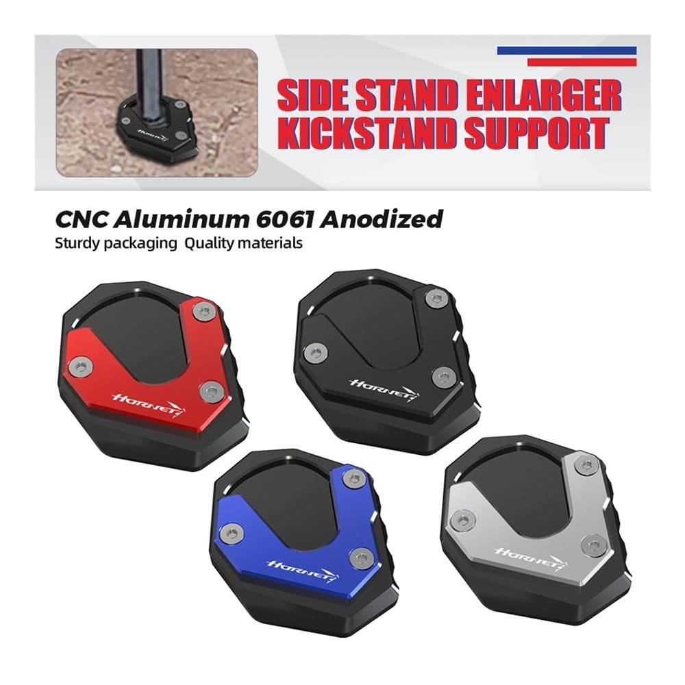 Support Plate Kickstand Pad CB750 Hornet CB 750 2023 2024 Motorcycle Accessories Kickstand Foot Pad Side Stand Extension Kickstand