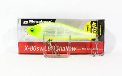 Megabass X-80 SW LBO Shallow Sinking Lure GP Dabuchar (9949)