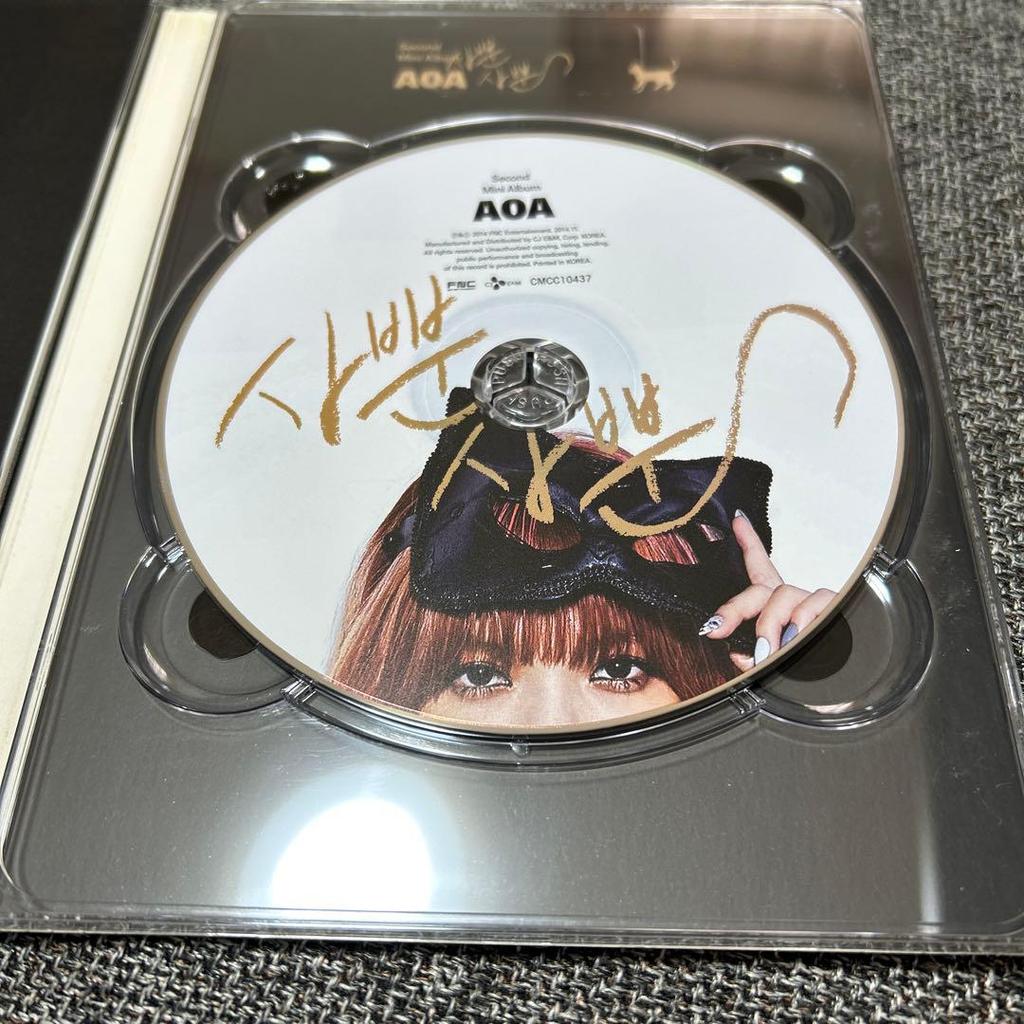 [USED] AOA 2nd Mini Album "LIKE A CAT" Seolhyun Trading Card