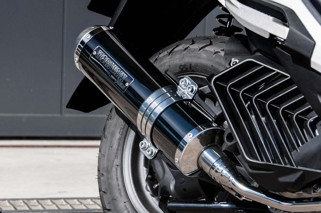 MORIWAKI ZERO Full Exhaust System for LEAD125 BP-X 22- (Part Number 01810-L81W4-00)