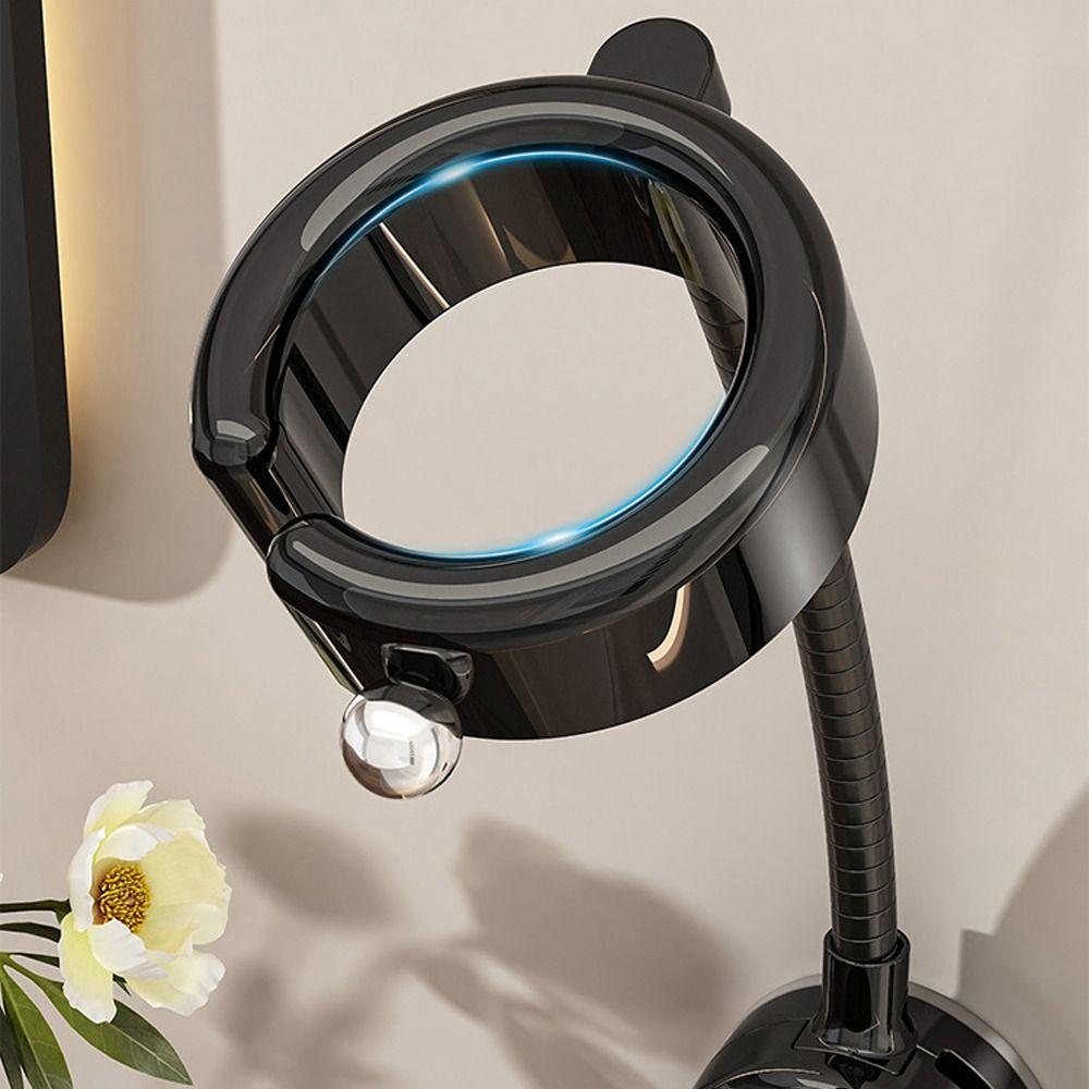 Wall Mount Hairdryer Stand Angle Adjustable Hairdryer Shelf Hair Dryer Organizer  Bathroom Storage