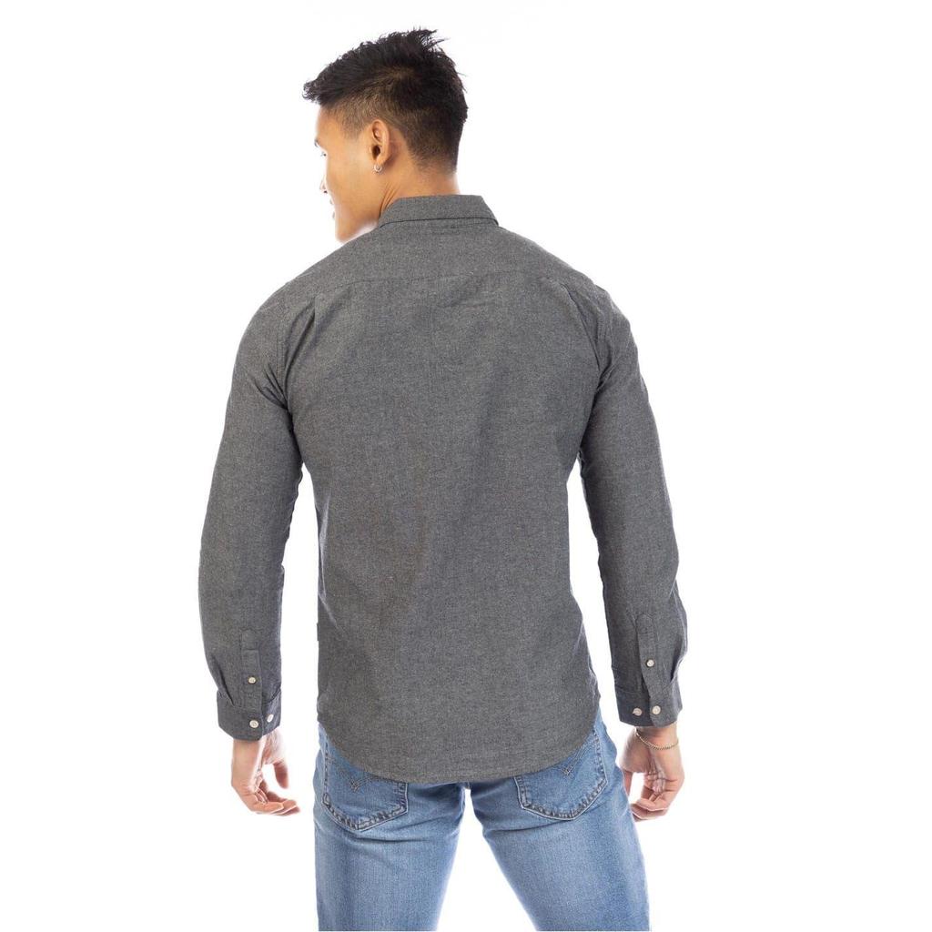 Peter Werth Mens Collared Regular Long-Sleeved Shirt