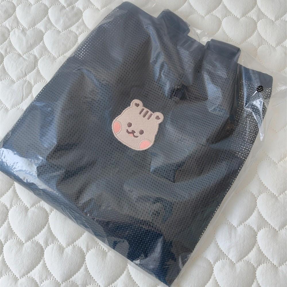 Multifunction Baby Pram Hanging Bag Cartoon Animals Mesh Mommy Bag  Bottle