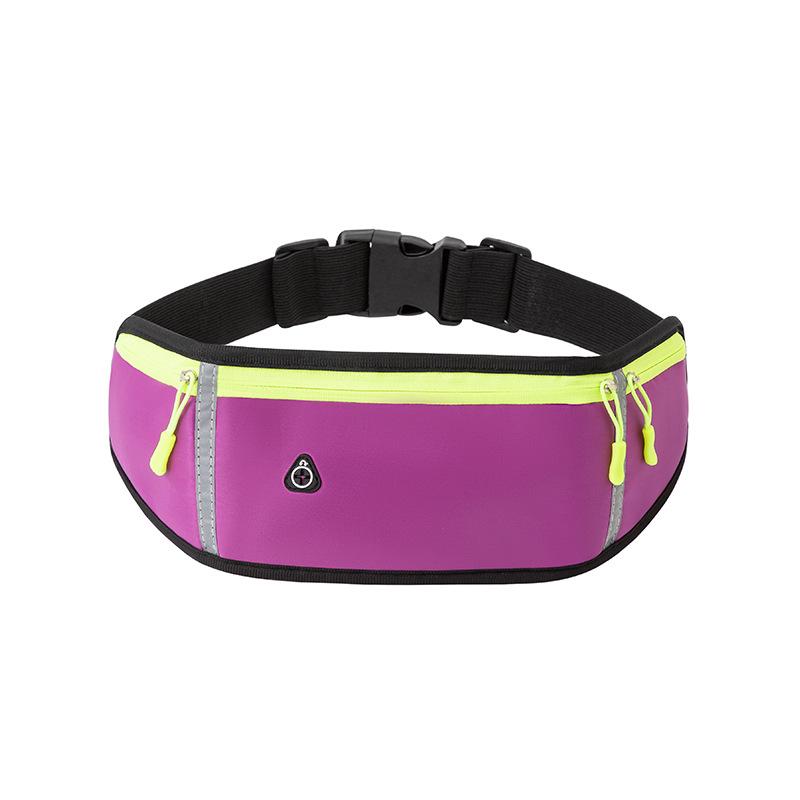 

Unisex Waterproof Shockproof Waist Bag for Running, Cycling, and Sports фиолетовый