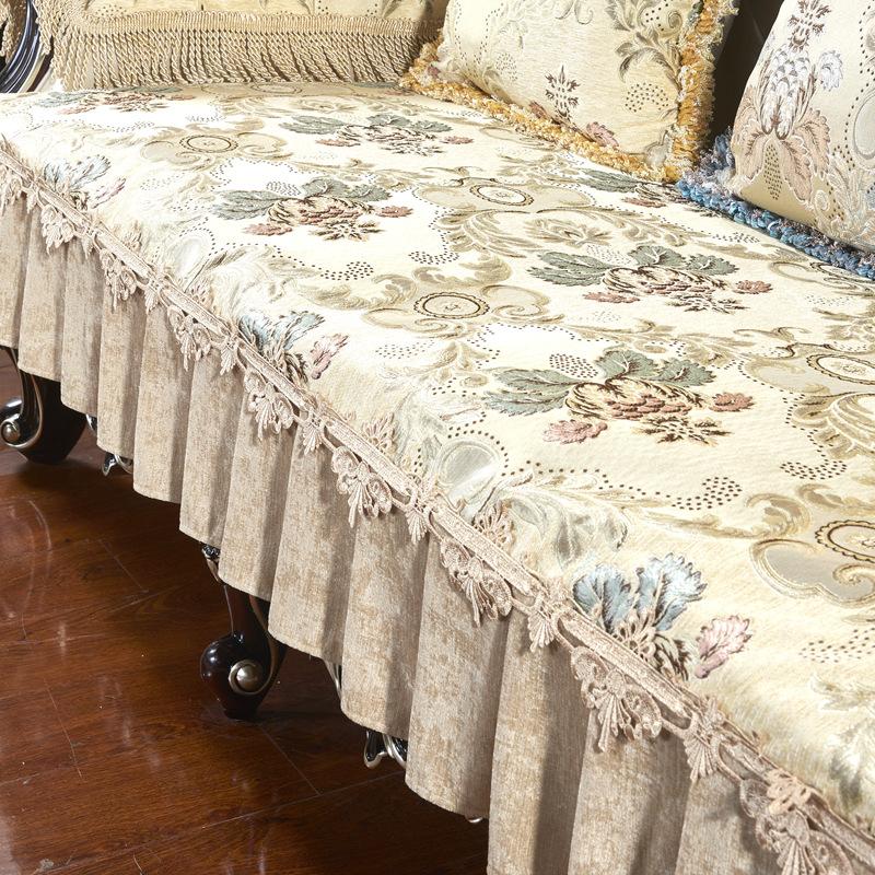 

European Sofa Cushion, Luxury Leather Sofa, Non-Slip Seat Cushion, Universal Backrest Towel For All Seasons, All-Inclusive Cushion Cover, Price. 90*90cm