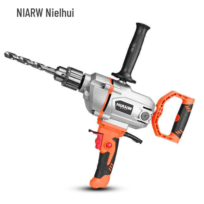 Nai Er Hui High Power Multi-functional Electric Mixer for Paint, Putty, Cement, and Mortar