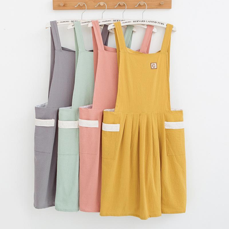 2023 Princess Minimalist Halter Apron for Kitchen, Cooking, Florist, & Milk Tea Shop