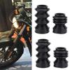 39mm Rubber Fork Cover Gaiters Gators Boots For Harley Sportster