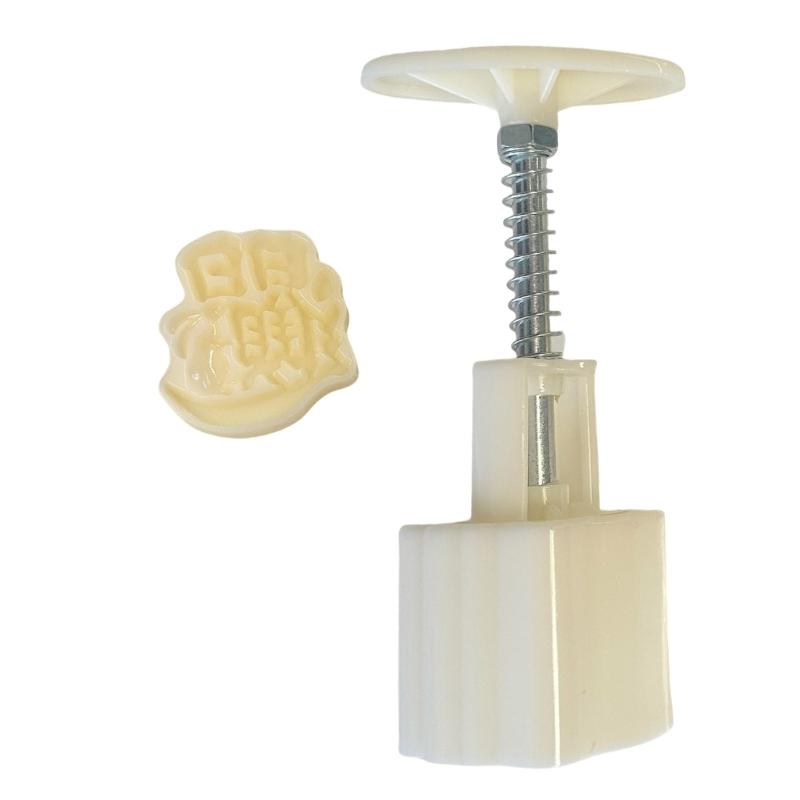 Hat Rabbits Moon Cake Press Molds Cookie Stamps Chinese MidAutumn Moon Cake Maker Decorating Tool for Making Cookie