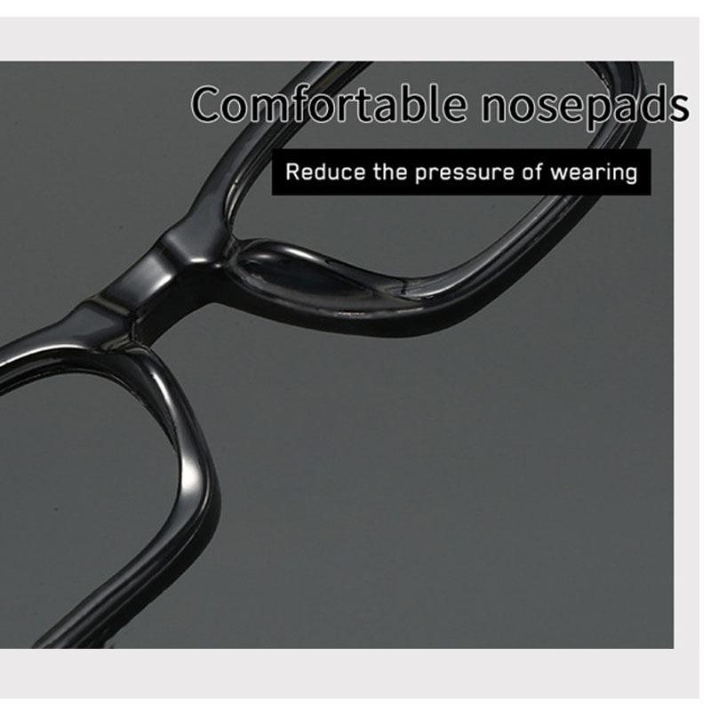 High Quality Men Square Presbyopia Hyperopia Reading Glasses Women Luxury Brand Design Computer Eyeglases Anti-blue Light Lenses