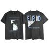 Melankolisk Richie Rich ERD Skiss Graffiti Lös Casual Kortärmad T-shirt