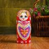 10pcs Handmade Matryoshka Stacking Nested Dolls Chinese Stye Kids’ Room Decor