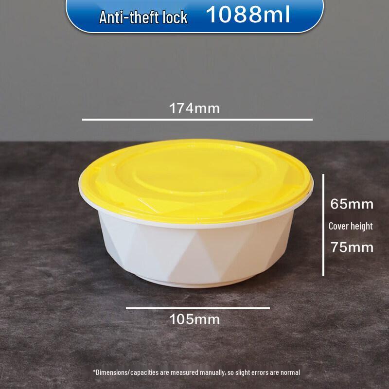 Qiwei Round Disposable Takeaway Box