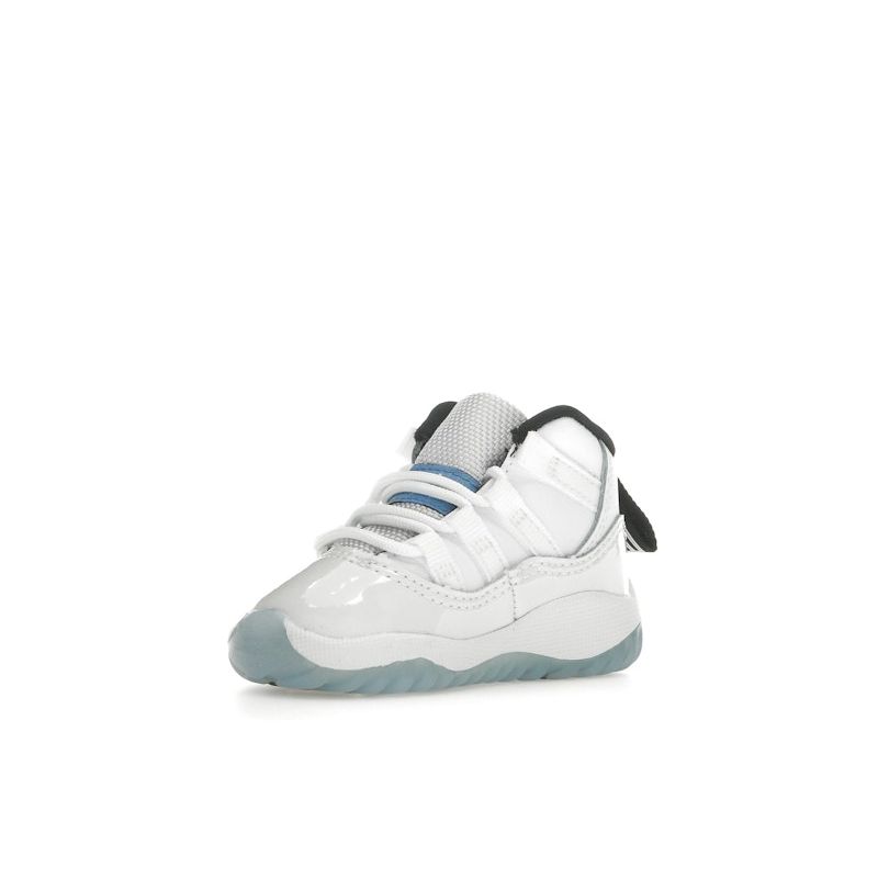 Air Jordan 11 Retro TD Legend Blue / Columbia 2024 Dětské tenisky Bílá Černá 378040-104